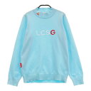 LECOQ GOLF ルコックゴルフ 長袖 ニット セーター ブルー系 L 【中古】ゴルフウェア レディース