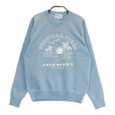 JACK BUNNY ジャックバニー ニット セーター ブルー系 0 【中古】ゴルフウェア レディース
