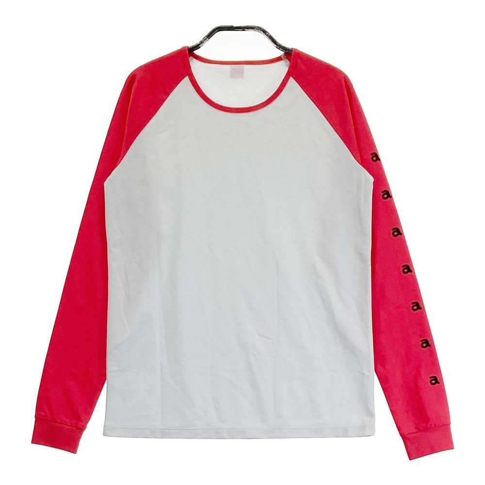 ARCHIVIO アルチビオ 長袖 インナーTシャツ レッド系 36 【中古】ゴルフウェア レディース