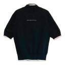 NEW BALANCE ニューバランス 2023年モデル 半袖ニットセーター ブラック系 0 【中古】ゴルフウェア レディース