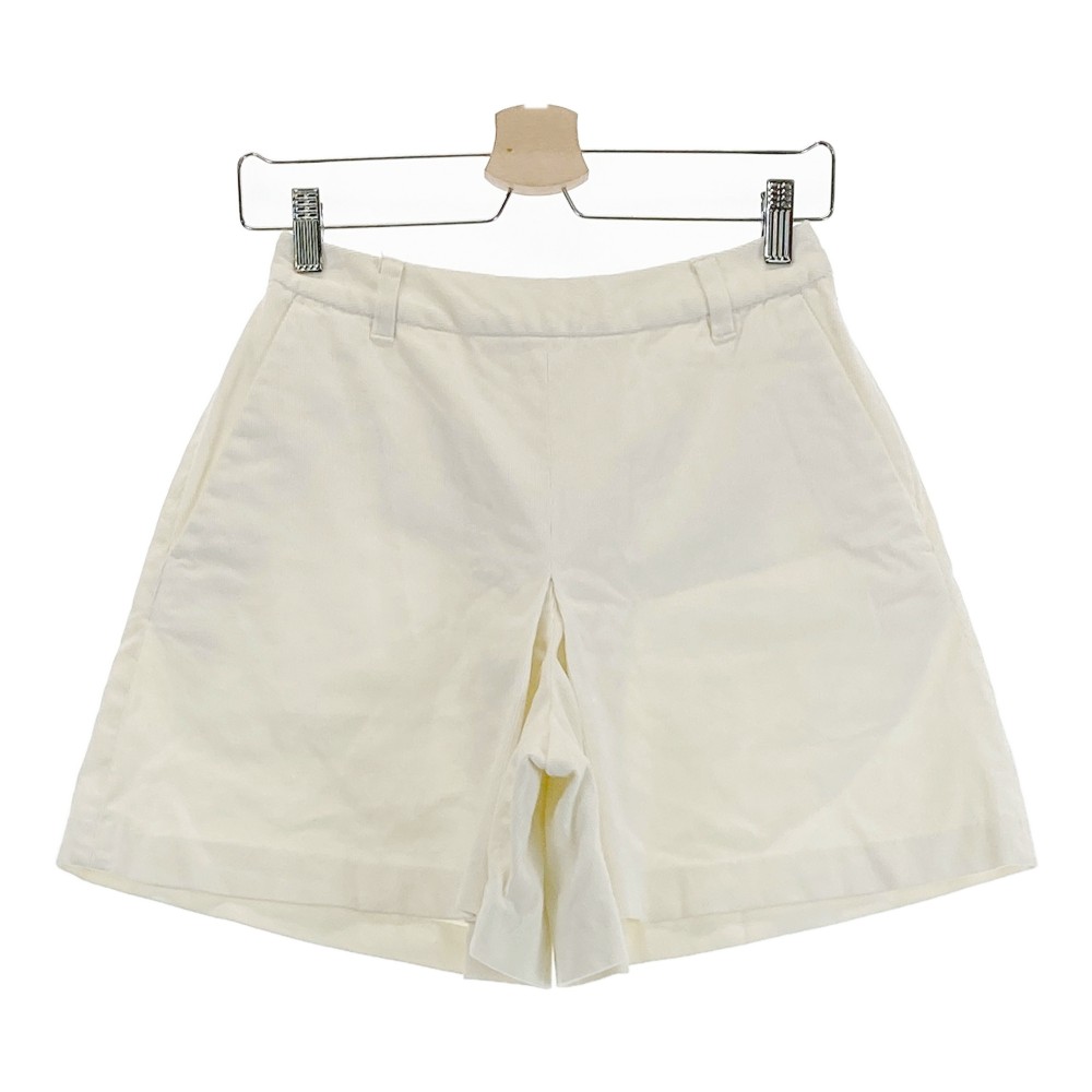 BEAMS GOLF ビームスゴルフ キュロットパンツ ホワイト系 M 【中古】ゴルフウェア レディース