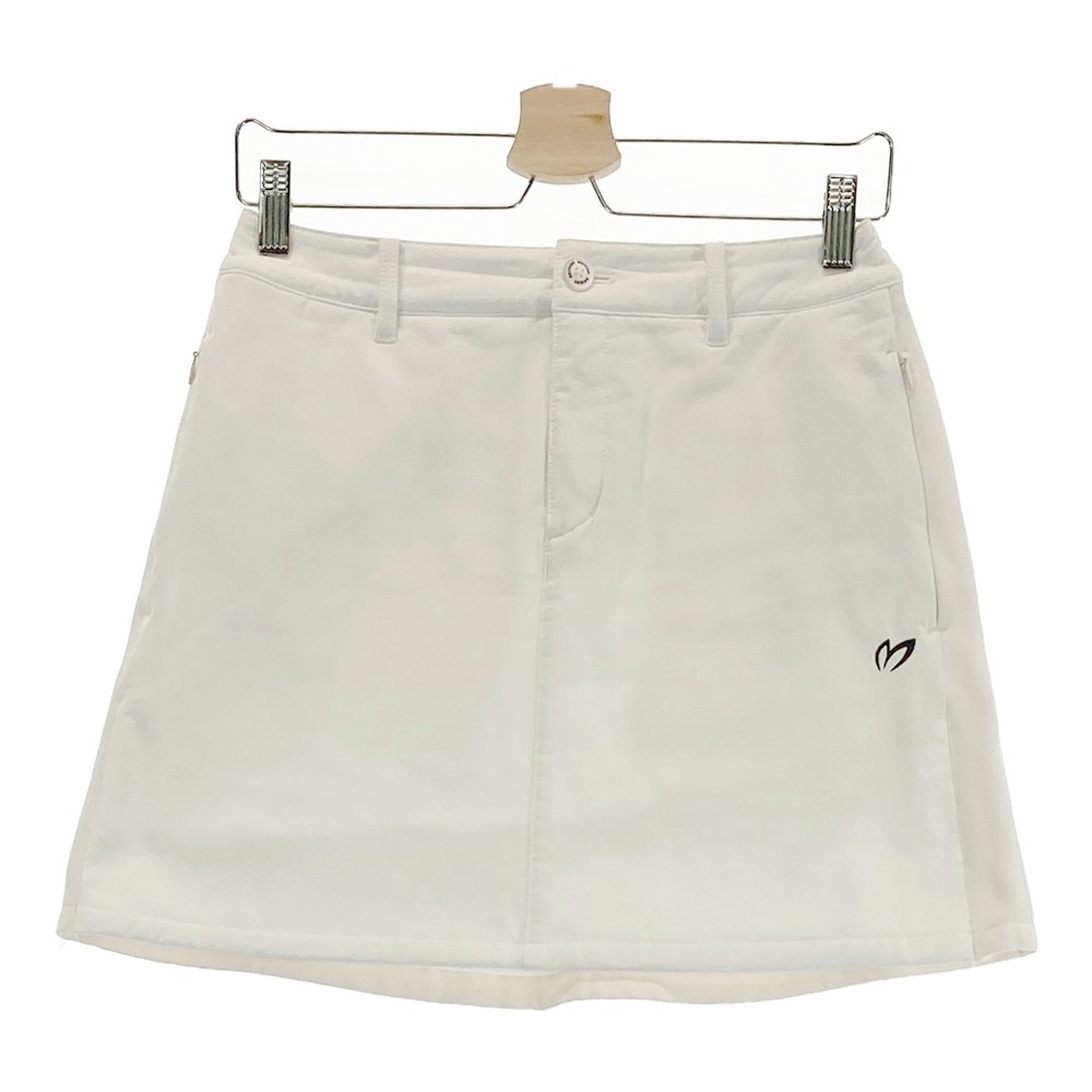 MASTER BUNNY EDITION マスターバニーエディション 裏起毛 ストレッチスカート ホワイト系 0 【中古】ゴルフウェア レディース