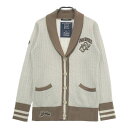 ZOY ゾーイ ニット カーディガン カシミヤ混 ブラウン系 38 【中古】ゴルフウェア レディース