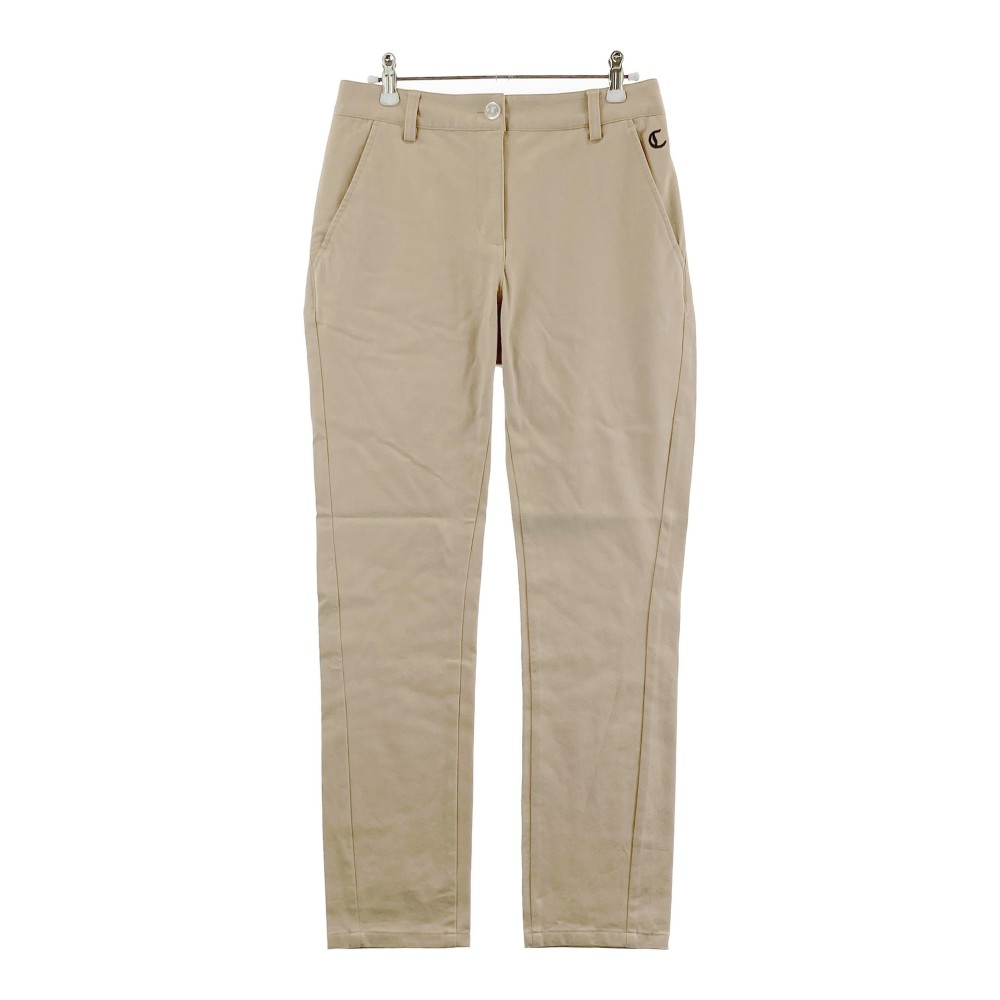 CALLAWAY キャロウェイ レッドレーベル 2024年モデル ストレッチパンツ ベージュ系 M 【中古】ゴルフウェア レディース
