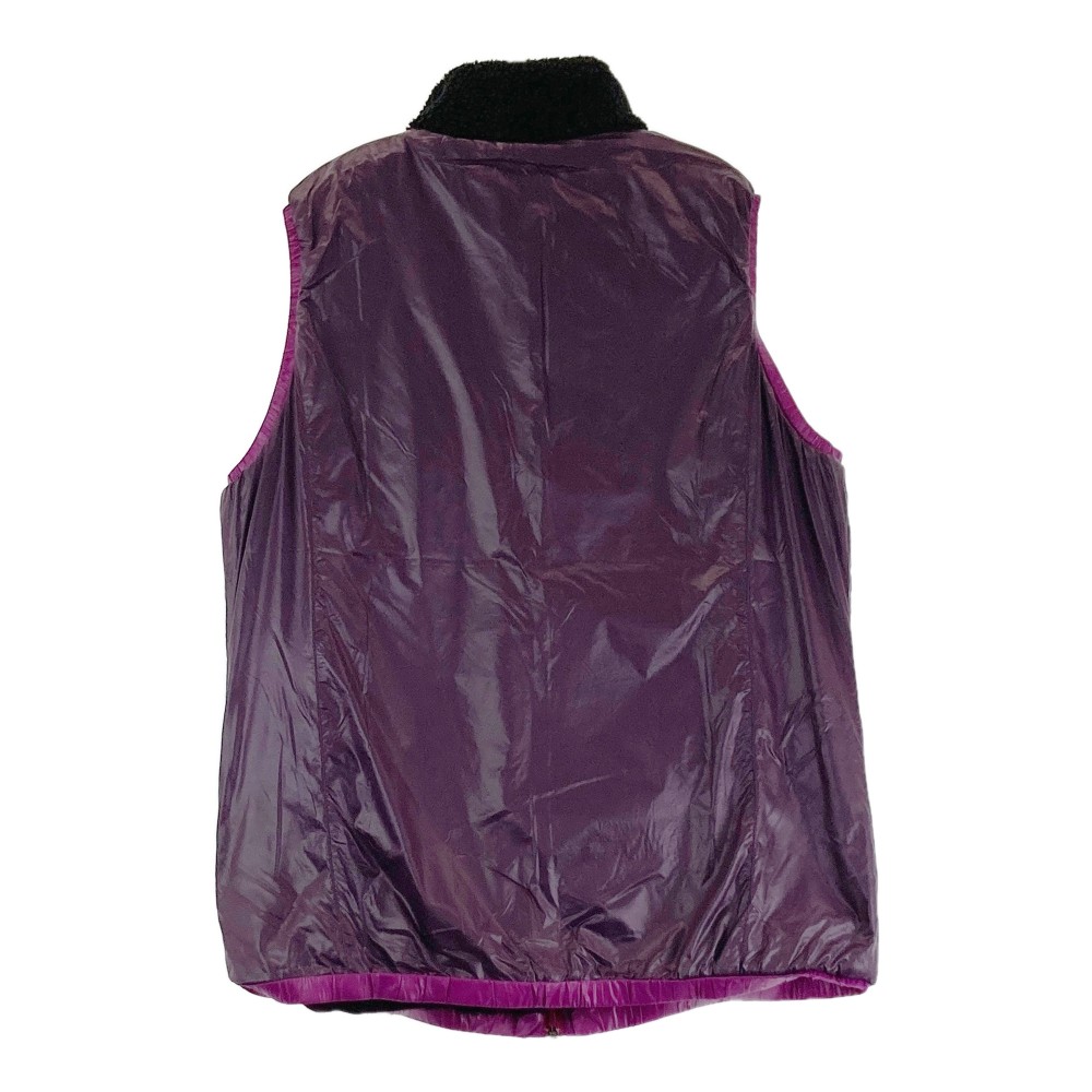ADABAT アダバット リバーシブル ナイロンベスト パープル系 42 【中古】ゴルフウェア レディース