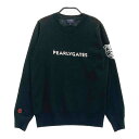 PEARLY GATES パーリーゲイツ ニット セーター ブラック系 0 【中古】ゴルフウェア レディース