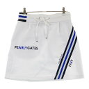 PEARLY GATES パーリーゲイツ 2024年モデル スカート ホワイト系 0 【中古】ゴルフウェア レディース