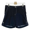 VIVA HEART ビバハート ショートパンツ ネイビー系 40 【中古】ゴルフウェア レディース