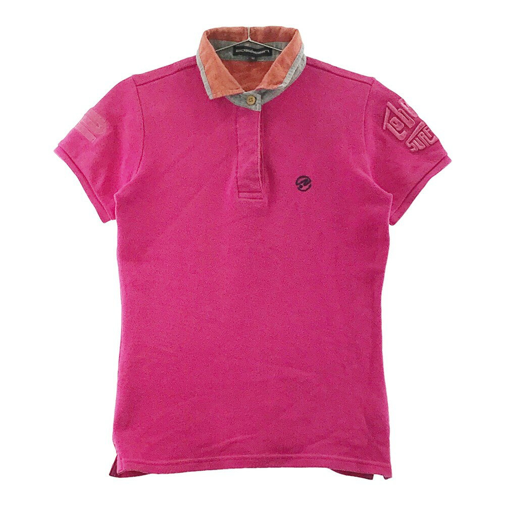 ROSASEN ロサーセン 半袖ポロシャツ ピンク系 M 【中古】ゴルフウェア レディース