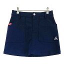 LECOQ GOLF ルコックゴルフ ストレッチスカート ネイビー系 9 【中古】ゴルフウェア レディース(4)