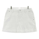 JACK BUNNY ジャックバニー インナー付 ストレッチスカート ホワイト系 2 【中古】ゴルフウェア レディース(4)