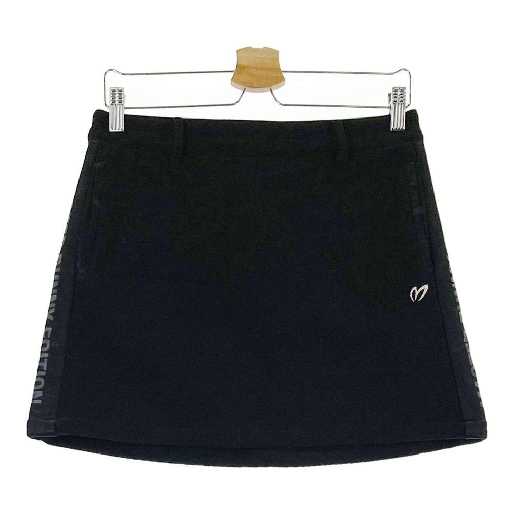 MASTER BUNNY EDITION マスターバニーエディション 2023年モデル 裏起毛 ストレッチスカート ブラック..