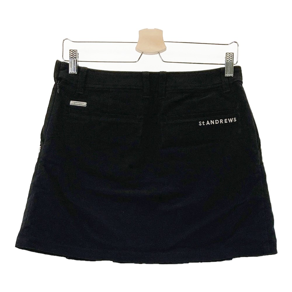 ST ANDREWS セントアンドリュース 2020年モデル スカート ブラック系 M 【中古】ゴルフウェア レディース