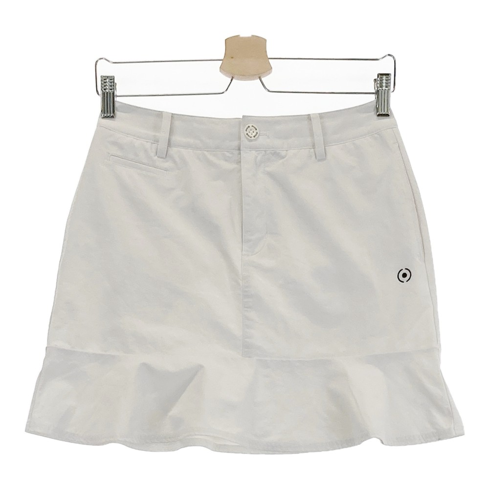 PING ピン 2022年モデル ストレッチスカート フレア グレー系 S 【中古】ゴルフウェア レディース