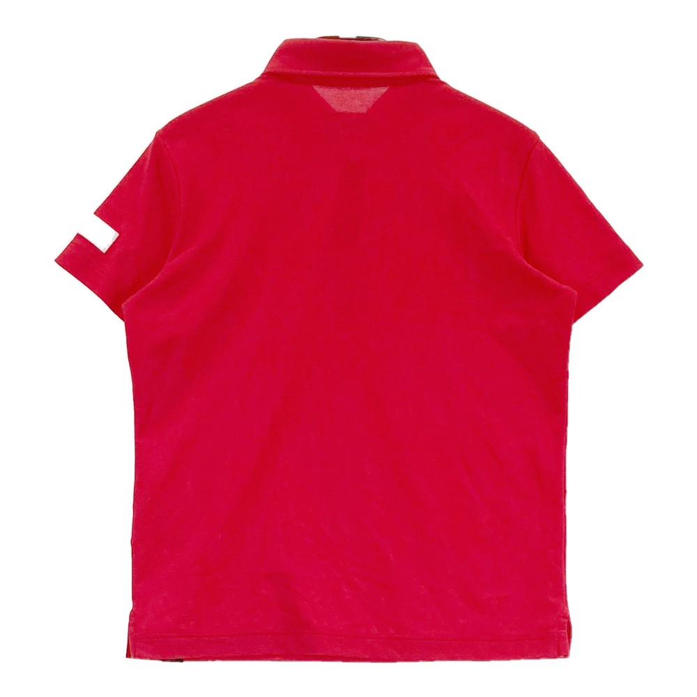 NEW BALANCE ニューバランス 半袖ポロシャツ レッド系 0 【中古】ゴルフウェア レディース