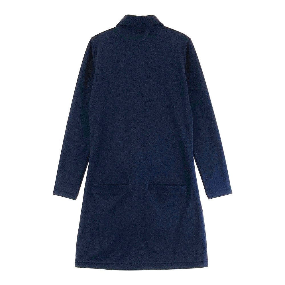 FIDRA フィドラ ポロワンピース ネイビー系 S/P 【中古】ゴルフウェア レディース