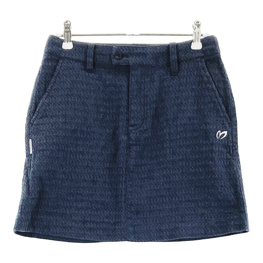 MASTER BUNNY EDITION マスターバニーエディション ストレッチスカート ネイビー系 0 【中古】ゴルフウェア レディース