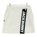 JACK BUNNY ジャックバニー インナー付 スカート ホワイト系 1 【中古】ゴルフウェア レディース(4)