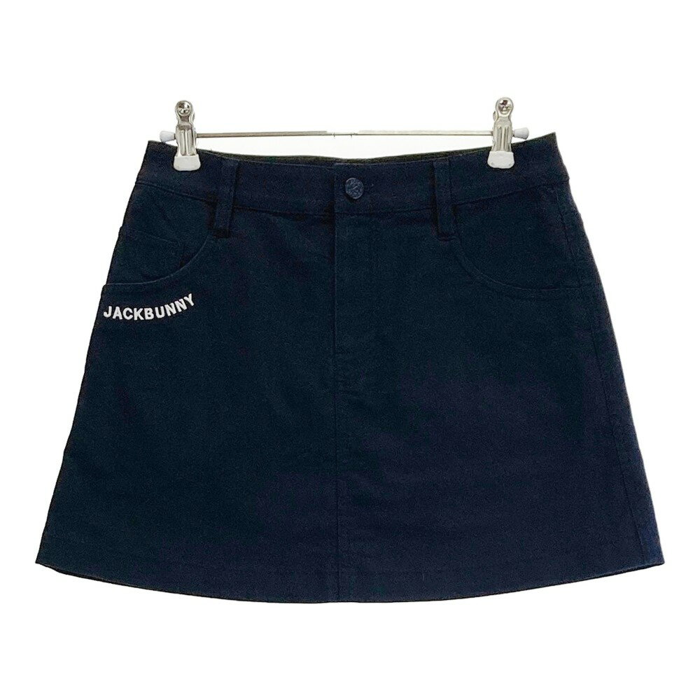 JACK BUNNY ジャックバニー ×コカ・コーラ インナー付 ストレッチスカート ネイビー系 00 【中古】ゴル..
