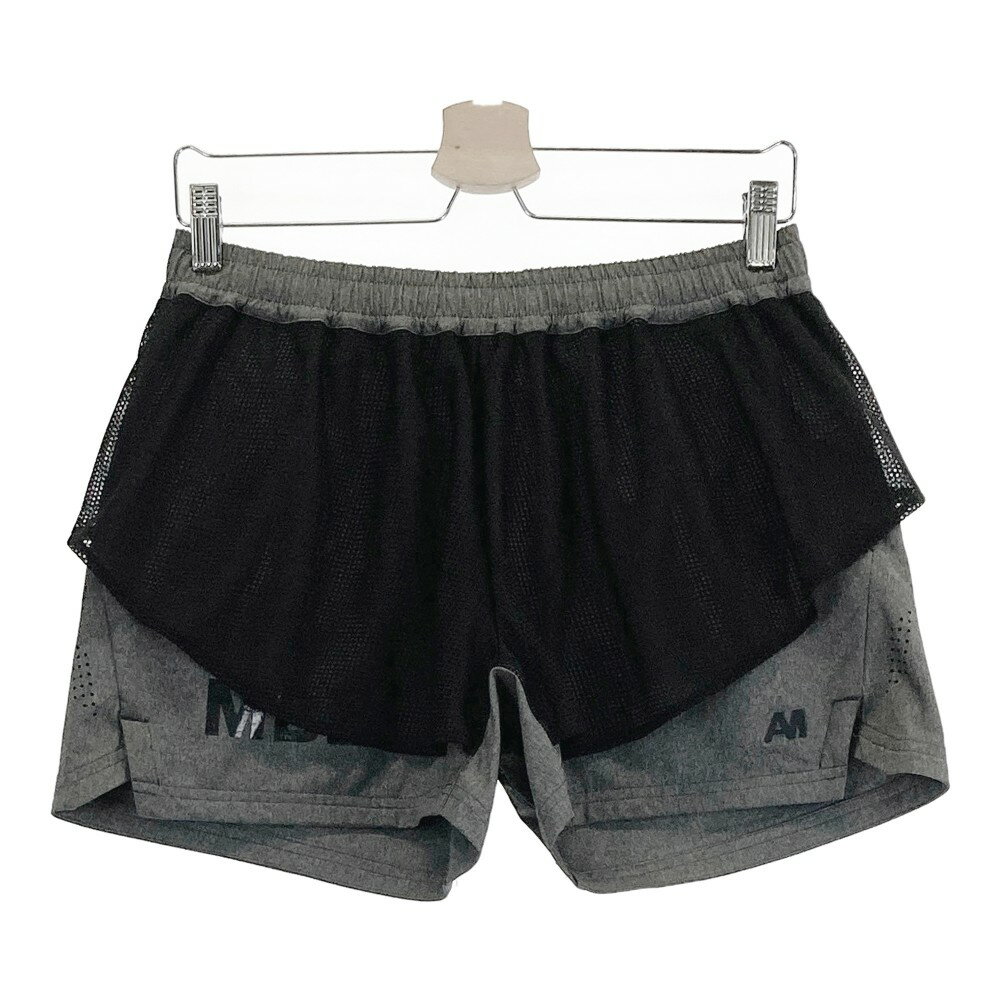 MASTER BUNNY EDITION マスターバニーエディション 2022年モデル メッシュ ショートパンツ グレー系 1 【中古】ゴルフウェア レディース