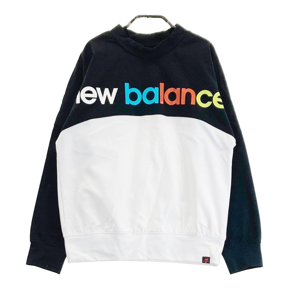 NEW BALANCE ニューバランス 2022年モデル 裏起毛 スウェット トレーナー ホワイト系 2 【中古】ゴルフウェア レディース