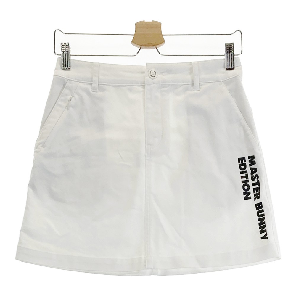 MASTER BUNNY EDITION マスターバニーエディション ×BATMAN ストレッチスカート ホワイト系 0 【中古】ゴルフウェア レディース
