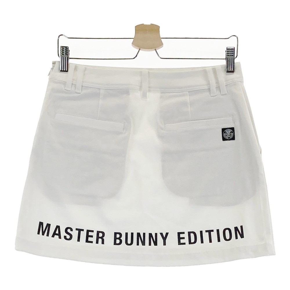 MASTER BUNNY EDITION マスターバニーエディション 2023年モデル ストレッチスカート ホワイト系 1 【中古】ゴルフウェア レディース