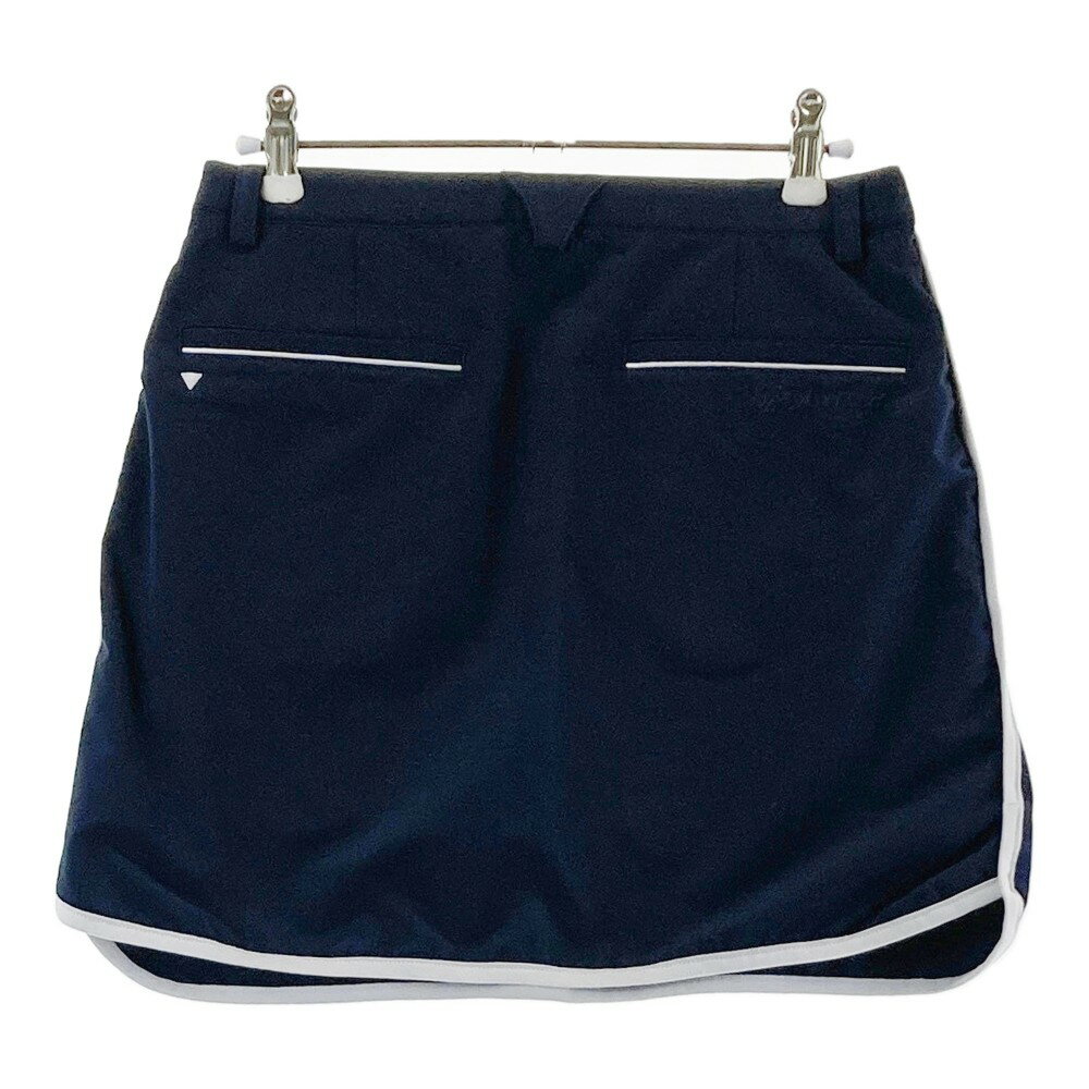 TAYLOR MADE テーラーメイド インナー付スカート ネイビー系 S 【中古】ゴルフウェア レディース