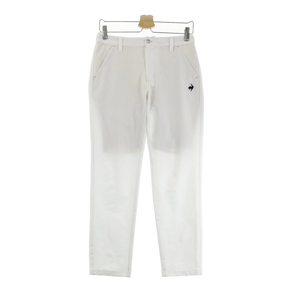 LECOQ GOLF ルコックゴルフ ロング パンツ ホワイト系 11 【中古】ゴルフウェア レディース
