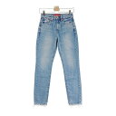 RED CARD レッドカード 87403 デニムパンツ ダメージ加工 ブルー系 23 【中古】レディース