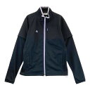 ADIDAS GOLF アディダスゴルフ N54333 2WAY ジップジャケット ブラック系 M 【中古】ゴルフウェア レディース