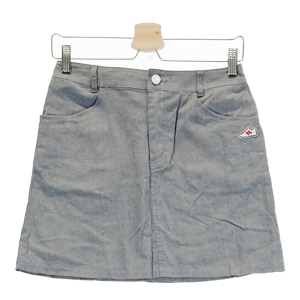 NEW BALANCE ニューバランス ストレッチスカート グレー系 0 【中古】ゴルフウェア...