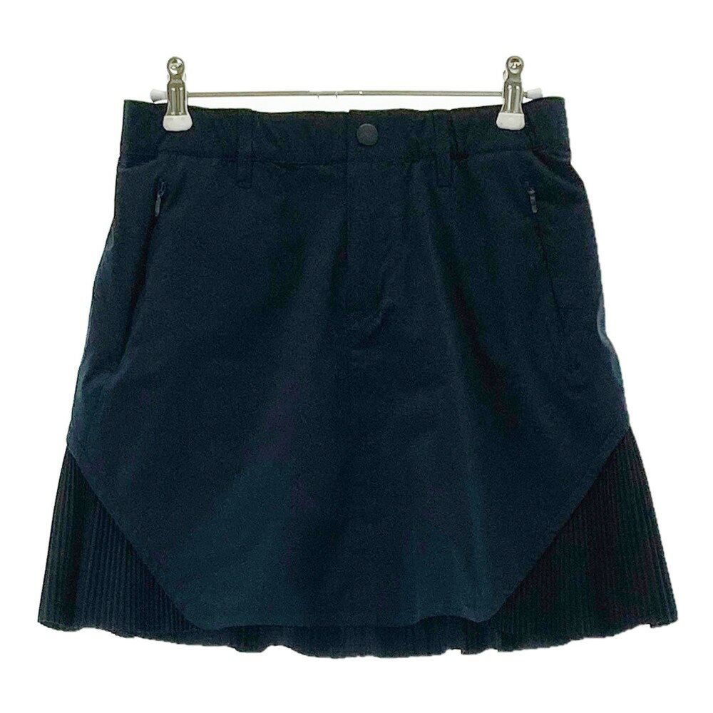 PGG PEARLY GATES パーリーゲイツ 2022年モデル スカート プリーツ切替 ネイビー系 0 【中古】ゴルフウェア レディース