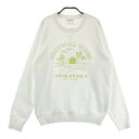JACK BUNNY ジャックバニー ニットセーター トレーナー ホワイト系 2 【中古】ゴルフウェア レディース