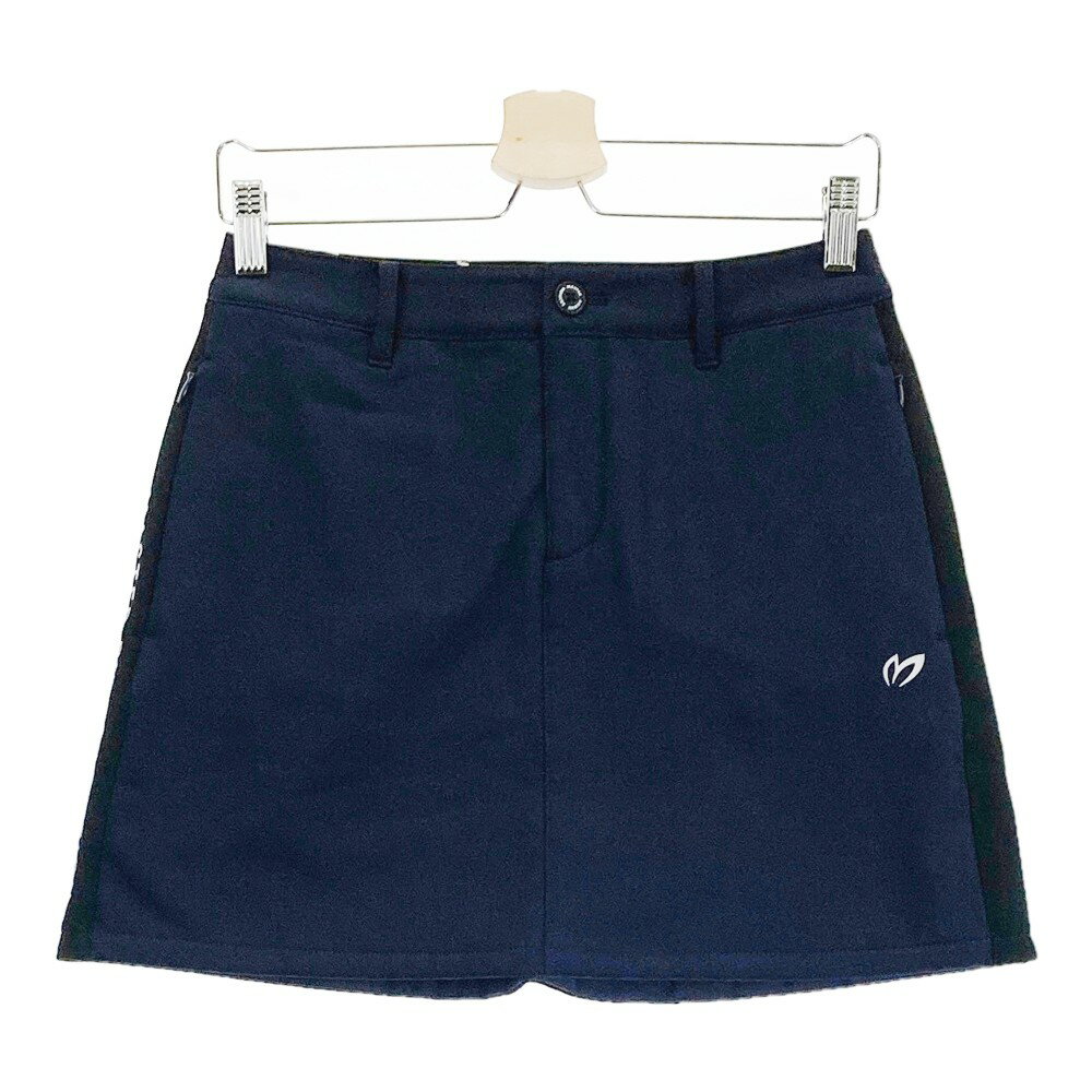MASTER BUNNY EDITION マスターバニーエディション 裏起毛スカート ネイビー系 0 【中古】ゴルフウェア レディース