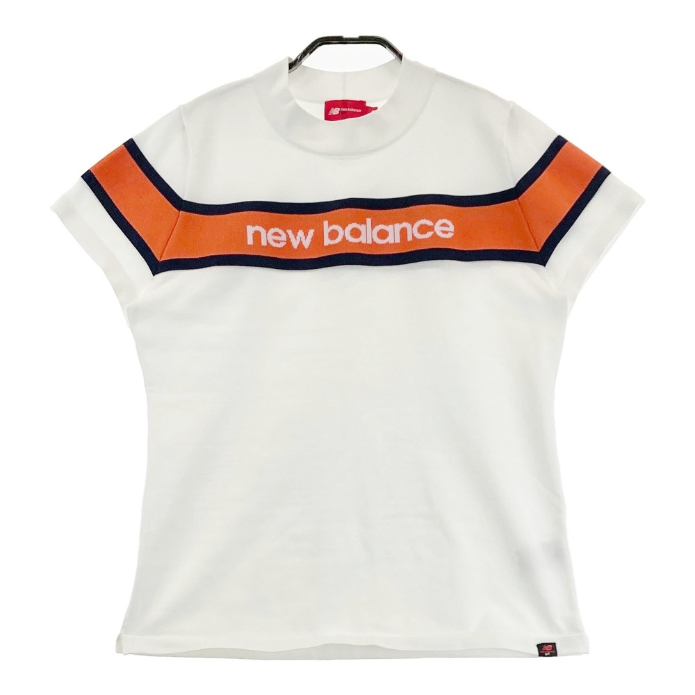 NEW BALANCE ニューバランス 2023年モデル 半袖Tシャツ ホワイト系 2 【中古】ゴルフウェア レディース
