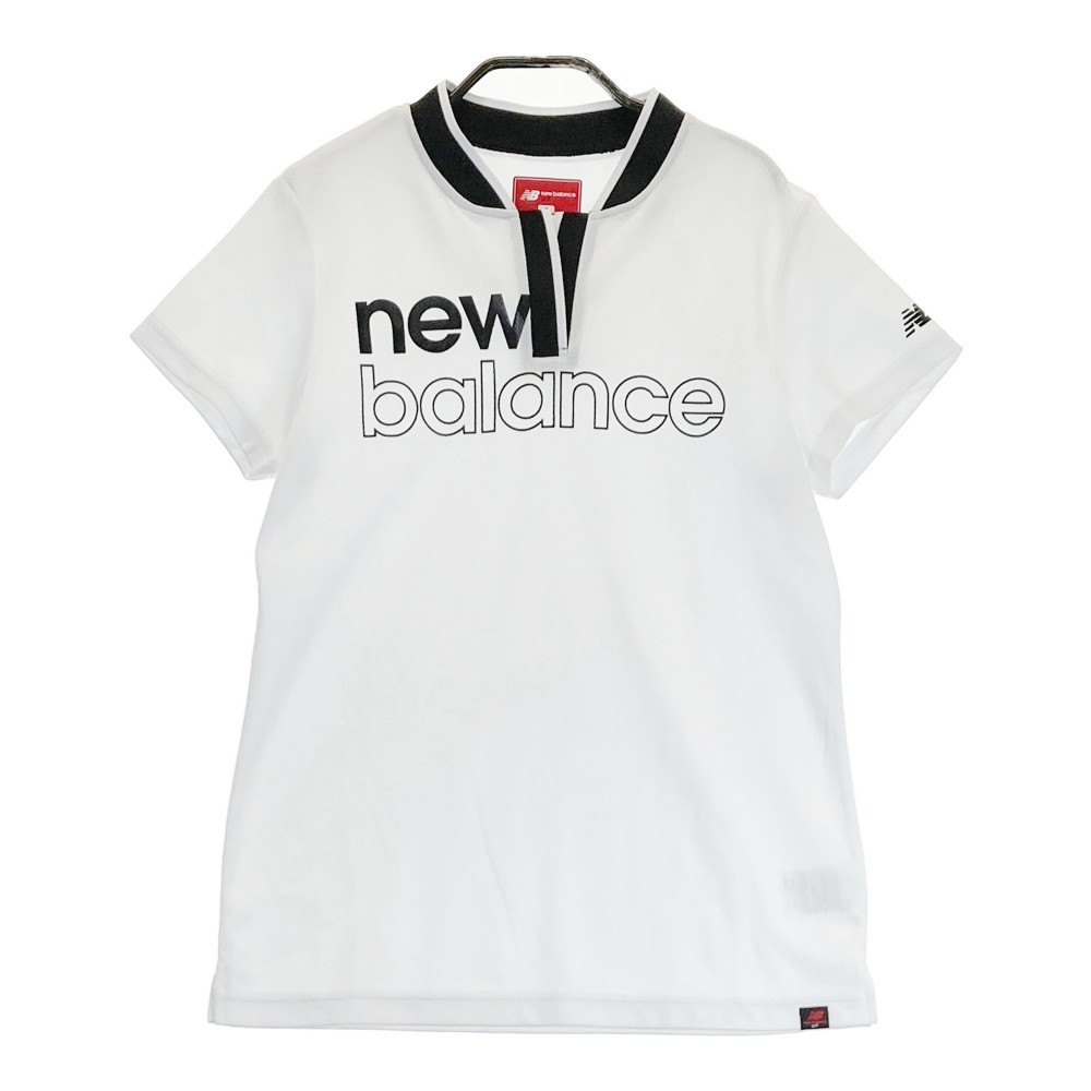 NEW BALANCE ニューバランス 2023年モデル 半袖Tシャツ ホワイト系 2 【中古】ゴルフウェア レディース