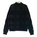 PEARLY GATES パーリーゲイツ ニットセーター ブラック系 1 【中古】ゴルフウェア レディース