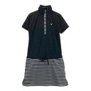 CALLAWAY キャロウェイ 半袖ワンピース ブラック系 S 【中古】ゴルフウェア レディース