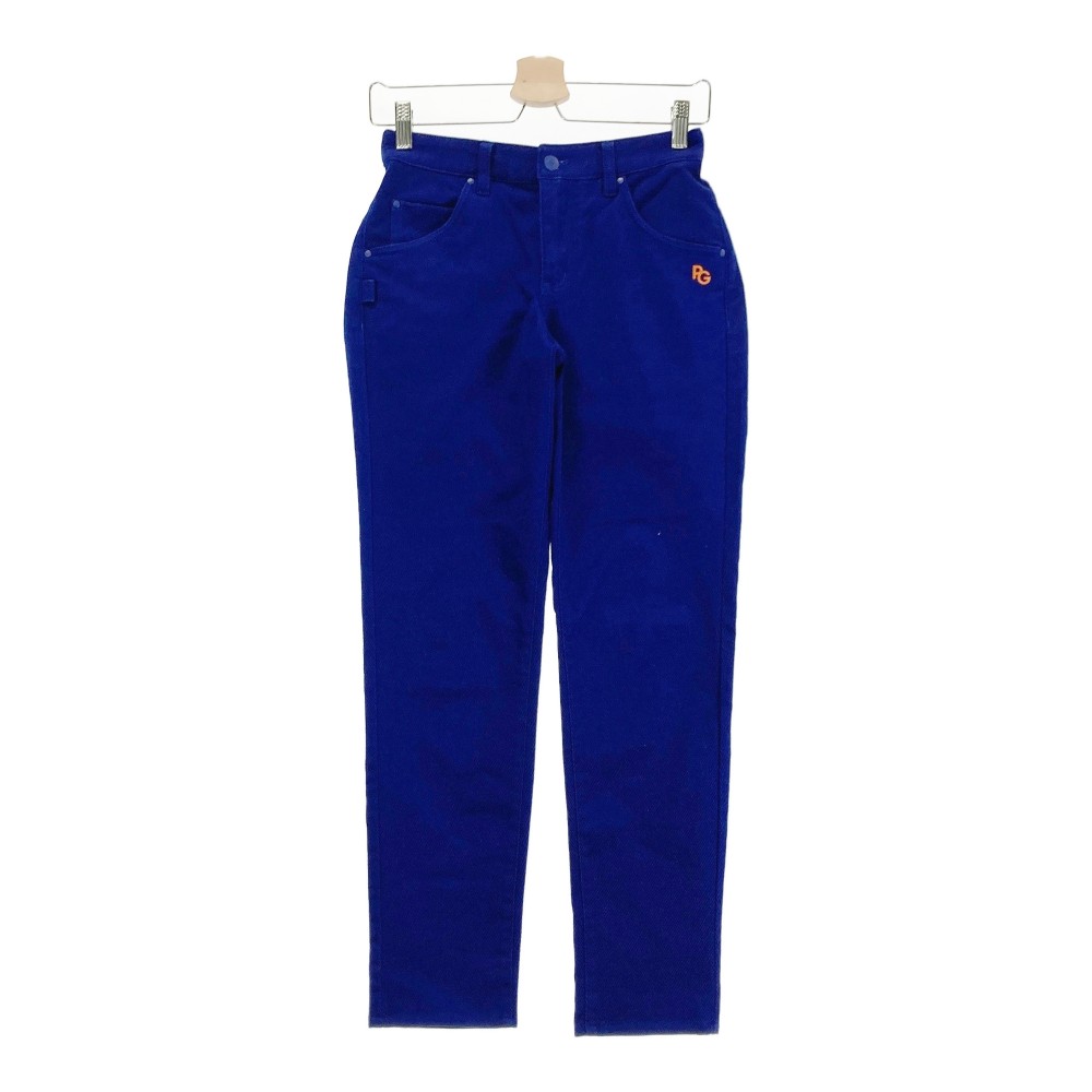 PEARLY GATES パーリーゲイツ 2022年モデル ロングパンツ ブルー系 1 【中古】ゴルフウェア レディース