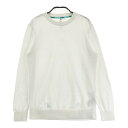 ADIDAS GOLF アディダスゴルフ HA5845 ニットセーター ホワイト系 L 【中古】ゴルフウェア レディース