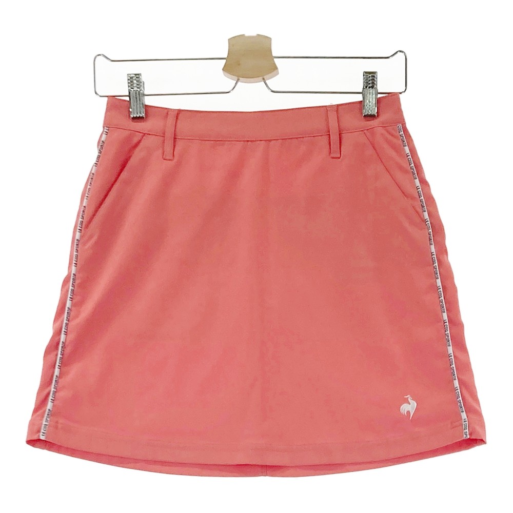 LECOQ GOLF ルコックゴルフ 2022年モデル スカート サイドロゴ ピンク系 9 【中古】ゴルフウェア レデ..