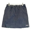 PGG PEARLY GATES パーリーゲイツ ストレッチ スカート グレー系 1 【中古】ゴルフウェア レディース