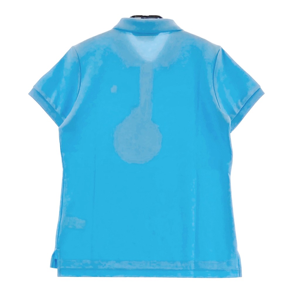 MUNSING WEAR マンシングウェア 半袖ポロシャツ ブルー系 M 【中古】ゴルフウェア レディース