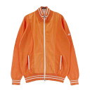 ADIDAS GOLF アディダスゴルフ ニット ジップジャケット オレンジ系 M 【中古】ゴルフウェア レディース