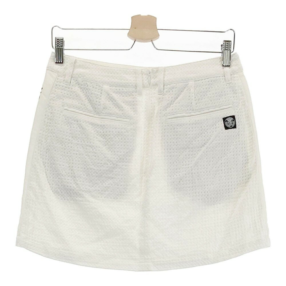 MASTER BUNNY EDITION マスターバニーエディション 2023年モデル ストレッチスカート ホワイト系 1 【中古】ゴルフウェア レディース