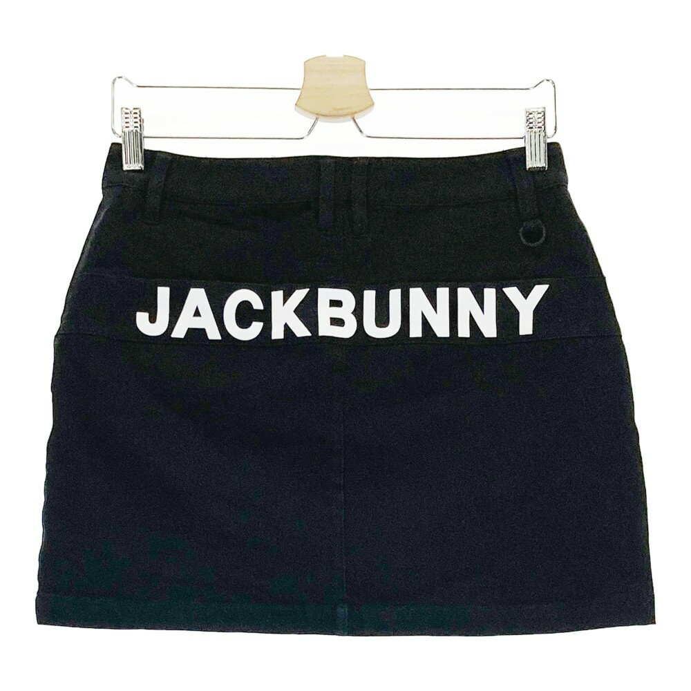 JACK BUNNY ジャックバニー 2024年モデル インナー付き ストレッチスカート ブラック系 1 【中古】ゴルフウェア レディース