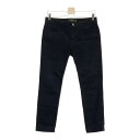 DOLCE & GABBANA ドルチェ アンド ガッバーナ デニムパンツ PRETTY ブラック系 42 【中古】レディース