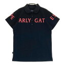PEARLY GATES パーリーゲイツ 2022年 半袖ポロシャツ ブラック系 1 【中古】ゴルフウェア レディース