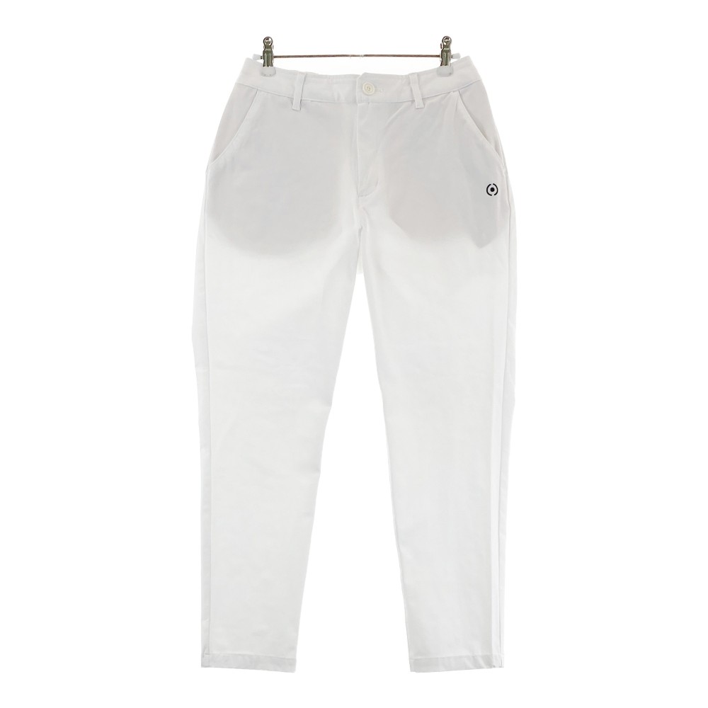 PING ピン 2022年モデル ストレッチパンツ ホワイト系 M 【中古】ゴルフウェア レディース